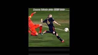 Momen Iniesta world cup 2010🔥feedshorts shorts iniesta moments pialadunia [upl. by Mcnair]