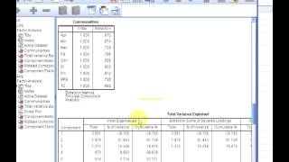 SPSS PCA Part 3 Scree Plot [upl. by Watkins]