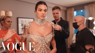 Kendall Jenner Gets Ready for the Met Gala  Vogue [upl. by Atiuqrahs]