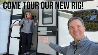 Come Tour our Rig  Grand Design 2670MK  RV Mattress Review  Camper Walkthrough EP 104 [upl. by Yralih]