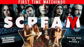 Scream 5  Scream 2022  First Time Watching  Movie Reaction  The Movie Marathon Continues [upl. by Marks]