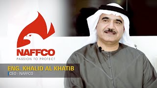 Interview with Eng Khalid Al Khatib CEO of NAFFCO [upl. by Ntsyrk]