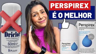 PERSPIREX É MELHOR QUE DRICLOR  O QUE FAZER PARA AXILA NÃO ESCURECER  SOLUÇÃO PARA HIPERIDROSE [upl. by Ferro]