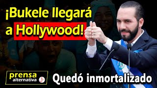 RUMBO A HOLLYWOOD Bukele estrenó película sobre  Charla con Margarita [upl. by Salazar]