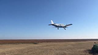 Soft Field Landing in Cherokee 6 [upl. by Hali]