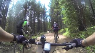 Sec19 dirt Includes Powerline chest cam inbound Leadville 100 MTB [upl. by Aivyls608]