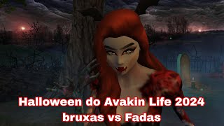 Halloween do Avakin Life Como conseguir a insígnia 2024 [upl. by Lebiralc728]