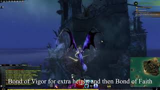 GW2  Abaddons Ascent Shortcuts Sirens Landing Jumping Puzzle Skyscale required [upl. by Anaujait464]