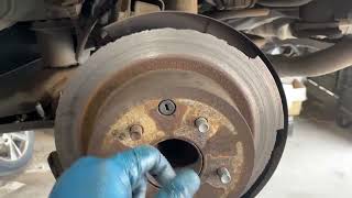 2014 Nissan Altima Rear Brake System Replacement [upl. by Aniad]