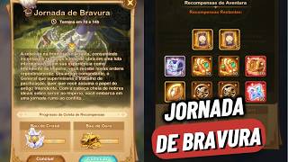 JORNADA DE BRAVURA VIAGEM DAS MARAVILHAS  AFK ARENA [upl. by Relda]