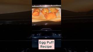 Egg Puff Recipe  Egg Puff In Oven shorts food [upl. by Eltsyrc]