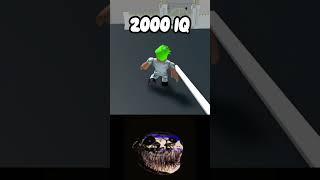 Roblox 2000 IQ Moment Troll Face Meme shorts [upl. by Weksler963]