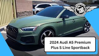 2024 Audi A5 Premium Plus S Line Sportback [upl. by Eiramac]