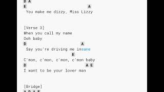 dIZZY mISS LIZZY bY bEATLES [upl. by Frodi]