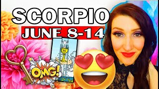 SCORPIO SOMETHING BIG IS ABOUT TOHAPPEN amp BRING MASSIVE CHANGE TO YOUR LIFE JUNE 8 TO 14 [upl. by Yale]