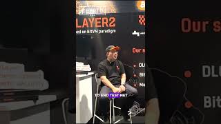 Interview with BitlayerOfficial during Bitcoin Asia 2024 btchalving btc crypto web3 defi [upl. by Colner]