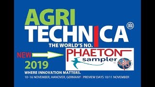 AGRITECHNICA 2019 new sampler probe PHAETON from TPLG [upl. by Atilal449]