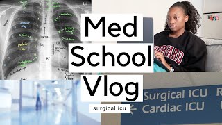 Day in the Life of a Medical Student  fourth year surgical icu [upl. by Ahsekal]