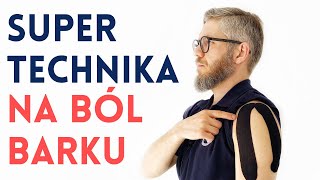 Na ból barku  TAPING  zwyrodnienia stożek rotatorów zamrożony bark  dr n med Marcin Wytrążek [upl. by Tavis]