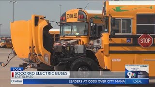 SISD rolls out new electric busses for school year [upl. by Acisej]