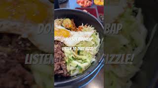 Dolsot bibimbap from Korean Garden Best in Colorado Springs korean koreanfood delicious eating [upl. by Esilegna]