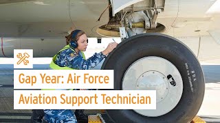 Air Force Gap Year Aviation Support Technician Jess [upl. by Urbai]