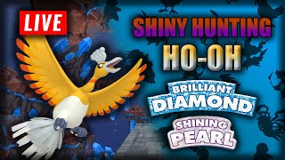 🔴 LIVE 🔴 Shiny HoOh Hunt in BDSP [upl. by Eiddam]