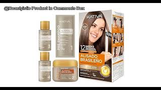 Kativa Brazilian Straightening Kit Review Is It Worth the Hype for Gorgeous Hair [upl. by Niuq]