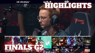 G2 vs RGE  Game 2 Highlights  Grand Finals S12 LEC Summer 2022  G2 Esports vs Rogue G2 [upl. by Kcirdehs]