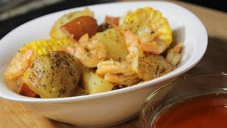 EASY SHRIMP BOIL FT BLOVESLIFE SMACKLICIOUS SEAFOOD SAUCE [upl. by Paresh]