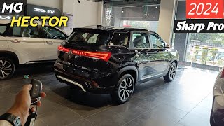 MG Hector Plus Sharp Pro 6 Seater 2024 ❣️ MG कि Features Loaded SUV कार 😍 [upl. by Coletta]