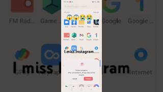 कैसे delet kare Instagram account amp fecebook account।। I miss you Instagram instagram ।। video [upl. by Jagir833]