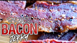 How to Make Bacon Jerky  Smoked Bacon Jerky  Homemade Jerky [upl. by Tifanie]