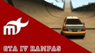 GTA IV  Como Colocar Rampa Objetos e Construçoes [upl. by Chaker801]