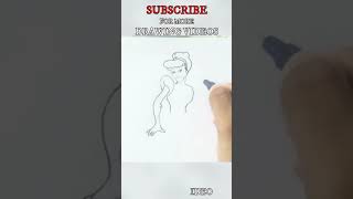 How to Draw Disney Princesses easydrawing [upl. by Feola]