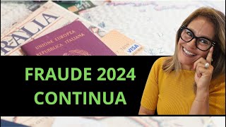 Fraude 2024 Cidadania Italiana [upl. by Neelrad896]