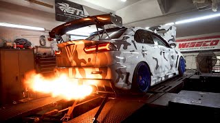 Fully Built Evo X Hits the Dyno [upl. by Terri]