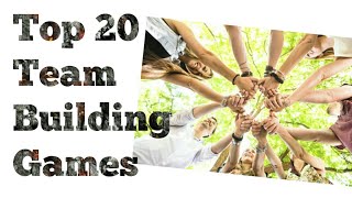 Top 20 Corporate Team Building Games  Team Building Activities [upl. by Williamsen]