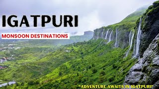 Igatpuri monsoon Travel Guide 2024 Monsoon Places to Visit Near MumbaiIgatpuri Monsoon Attractions [upl. by Nodnrb]