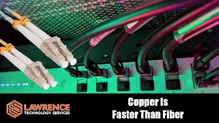 SFP DAC VS Fiber Latency Copper Is Faster Than Fiber [upl. by Inerney257]