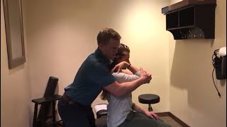 2 CHIROPRACTIC Shoulder Pain Adjustments YOU NEED prochiropractic Bozeman MT [upl. by Atte634]