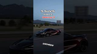 5 SUV Keep 2 Distroy 3  pt 2 automobile cars suv [upl. by Diahann]