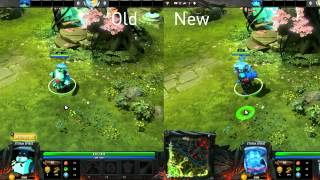 Dota 2 New Storm Spirit and Static Remnants VS the old ones [upl. by Anawt]