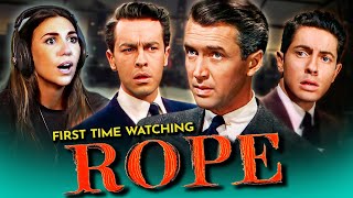 ROPE 1948 Movie Reaction w Coby FIRST TIME WATCHING [upl. by Aicrag]