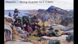 Erkki Melartin String Quartet 2 1900 [upl. by Holbrooke647]