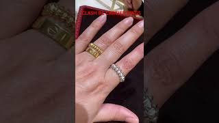 CLASH DE CARTIER RINGS OMG SMALL MEDIUM AND LARGE Which one is your favorite [upl. by Nageek]