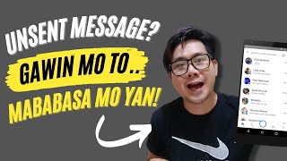 HOW TO READ UNSENT MESSAGE OR REMOVED MESSAGE ON MESSENGER  2022 UPDATE [upl. by Nanah]