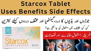 Starcox 60 Mg Tablet Uses In Urdu  Starcox Tablet Side Effects In Urdu [upl. by Ydok10]