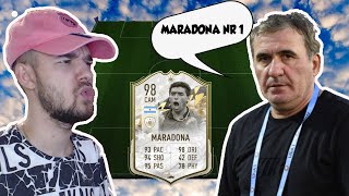 CONSTRUIESC ECHIPA IDEALA A LUI GHEORGHE HAGI IN FIFA 22 [upl. by Leland]