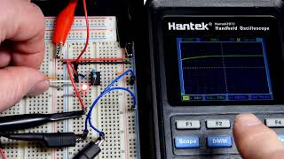 Op Amp Voltage follower Oscilloscope measured [upl. by Drona47]